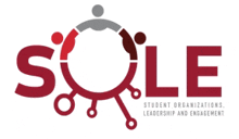 a logo for sole student organizations for leadership and engagement