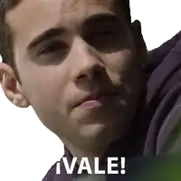 a close up of a man 's face with the words ivale on the bottom right