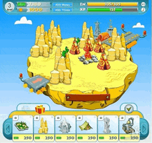 a screenshot of a video game shows a level 3