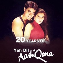 a poster for the movie yeh dil aashibana