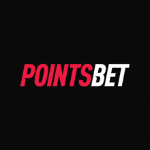 a black background with red and white letters that says pointsbet