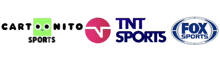 cartoonito sports tnt sports and fox sports logos