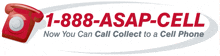 a logo for 1-888-asap-cell shows a red telephone