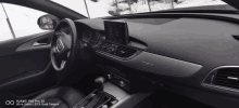 a picture of the interior of an audi car taken with a huawei p9 pro 5g ultra wide leica dual camera