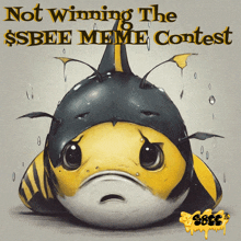 an advertisement for the ssbee meme contest