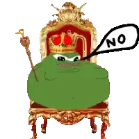 Knighted Pepe Sticker