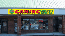 jerry 's gaming cards and comics is a brick store