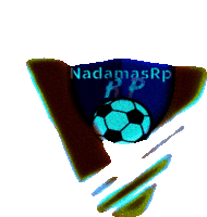 a logo for nadamasrp with a soccer ball on it