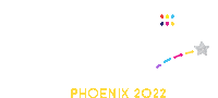 a white background with the words phoenix 2022 and a star in the middle