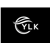 a white logo on a black background with the word ylk