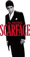 a movie poster for scarface with al pacino