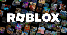 the word roblox is on a black background with a bunch of icons