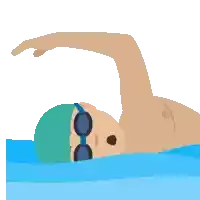 Swimming Sticker