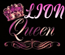 the word queen is on a black background with a crown