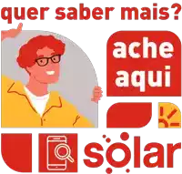 a man with glasses holds up a sign that says ache aqui