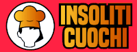 a logo for insoliti cuochi with a chef 's hat on