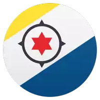 a blue white and yellow circle with a red star in the middle