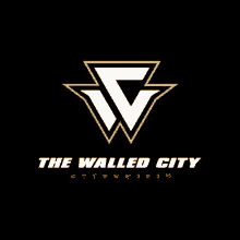 the logo for the walled city is a triangle with a letter w in the middle .