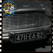 a car with the license plate 471-ea-62