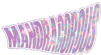 a purple and white logo that says maiddragons