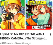 a picture of a boy holding a camera and a picture of a girl holding a camera