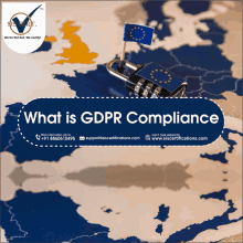 an advertisement for what is gdpr compliance