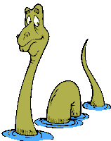 a cartoon of a dinosaur with a long neck