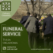 calvary cemetery in tulsa oklahoma is offering funeral service