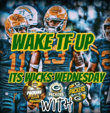 wake tf up its wicks wednesday with packers