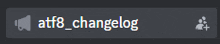 the word changelog is displayed on a screen