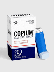 copium rage-resist inhaler 200 pumps of emotional bluntting