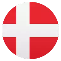 a red and white circle with a cross on it