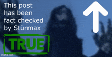 a post has been fact checked by sturmax and the post is true