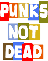 Punkrock Punkrocker Sticker