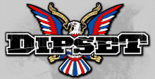 a logo with an eagle and the word diesel on it