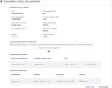 a screenshot of a web page that says consultar orden de servicios on it