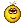 a pixel art of a yellow smiley face with a crown on its head .