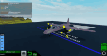 a screenshot of a video game where a plane is being built by zerozerozeroe