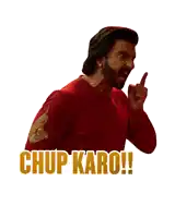 Chup Karo Rocky Randhawa Sticker