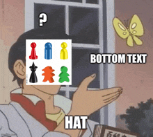 Hat Bottom Text Meme