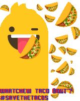 Whatchew Taco About Savethetacos Sticker