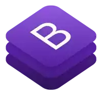 a stack of purple squares with a letter b on them