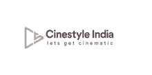 a cinestyle india logo that says lets get cinematic on it