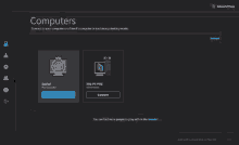 a screenshot of a computer screen that says computers on it