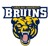 a logo for the carolina university bruins bears