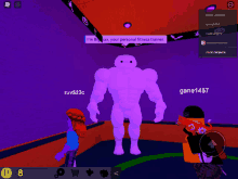 a screenshot of a video game where a person says " i 'm big max "