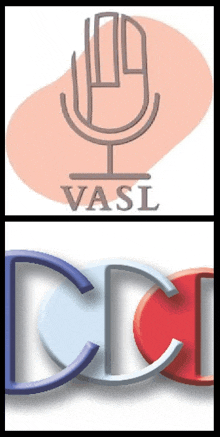 two logos for vasi and cci are shown