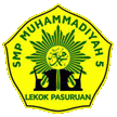 a logo for smp muhammadiyah 5 lekok pasuruan