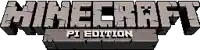 a logo for the minecraft pi edition game