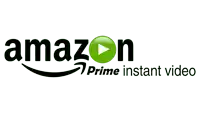 a logo for amazon prime instant video with a green play button